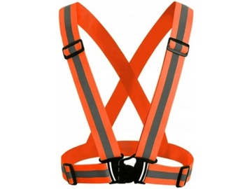 SZELKI ODBLASKOWE PASY KAMIZELKA UNIWERSALNA BHP