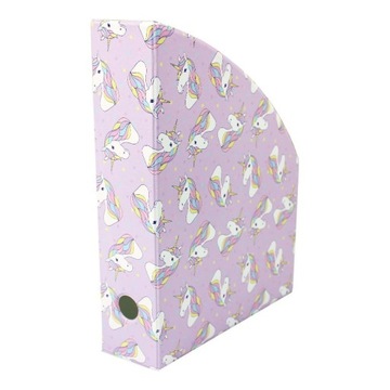 POJEMNIK NA DOKUMENTY 7 CM Z NADRUKIEM UNICORN