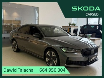 Skoda Superb IV Liftback 2.0 TSI 204KM 2025 Skoda Superb Superb Sportline 2,0 TSI 204 Km 7-biegowa DSG 2.0 Benzyna