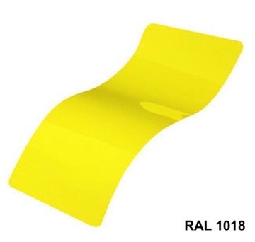 RAL 1018 Farba Proszkowa Mix Gładka Satyna