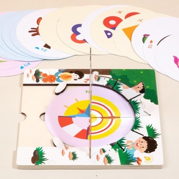 Пазл с зеркалом и калейдоскопом,