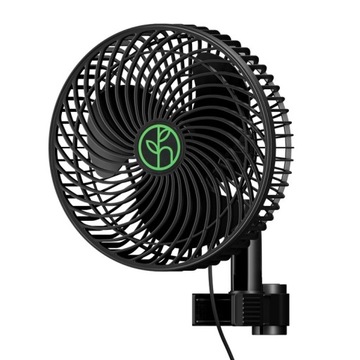 Herbgarden Wentylator mieszający z klipsem 10W 3 prędkości fi 150mm