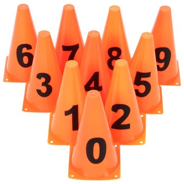 КОНУСЫ НА Ловкость, ПРОНУМЕРОВАННЫЕ КОНУСЫ, ТРЕНИРОВКА ПО ФУТБОЛУ