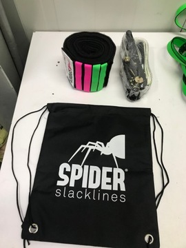 SPIDER SLACKLINE LKS03 — Комплект длинной стропы — леска 50-1x Mandingo