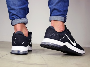 buty męskie Nike AIR MAX sportowe ORYGINAŁ CZARNE sneakersy