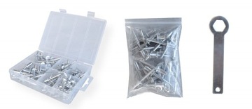 НАБОР ЗАКЛЕПОЧНЫХ ЩИПЦЕЙ ДЛЯ ТВЕРДЫХ КЛЕПОК