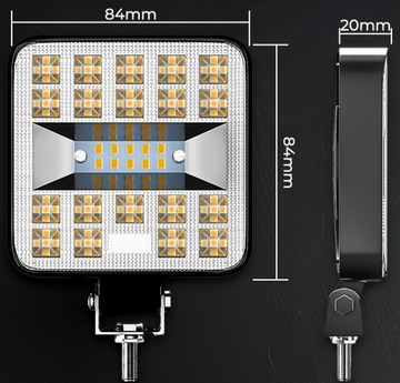 Галогенная рабочая лампа Галогенный прожектор Mini 7-F 29xLED BAR