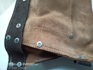 Кожаный ремень для инструментов с 11 карманами.