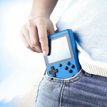 ПОРТАТИВНАЯ МИНИ-РЕТРО-КОНСОЛЬ 400 GAMEBOY GAMES ДОПОЛНИТЕЛЬНАЯ ИГРА ДЛЯ 2 ЧЕЛОВЕК