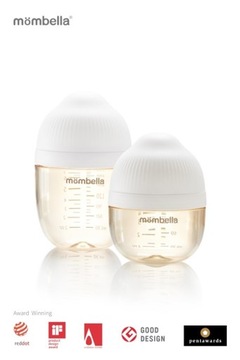 Детская бутылочка Mombella Anti-colic 3M Ivory PPSU 210 мл