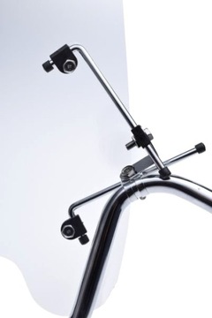 УНИВЕРСАЛЬНОЕ СТЕКЛО, ОБТЕКАТЕЛЬ МОТОЦИКЛА, СКУТЕР, МОТОЦИКЛ, ЧОППЕР + КРЕПЛЕНИЕ