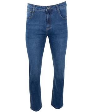Spodnie jeansy niebieskie ELASTYCZNE DŻINSY W39