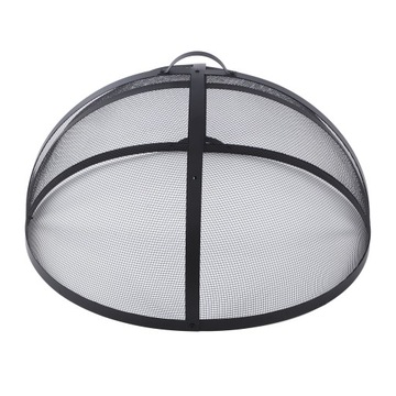 36-дюймовый круглый искровой экран с ручками. Крышка экрана из стальной сетки.