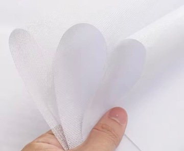 TAŚMA USZTYWNIĄJĄCA DO PRZELOTEK SZTYWNIK BIAŁA10 CM FIRANKA ZASŁONKA