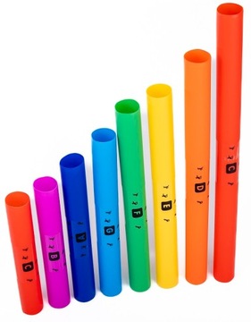 Диатонические колокольчики нажатые колокольчики - палочные трубки Montessori Set Set