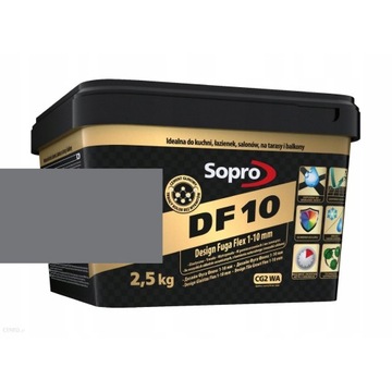 Fuga Sopro Flex DF10 BAZALT 64 2,5 kg
