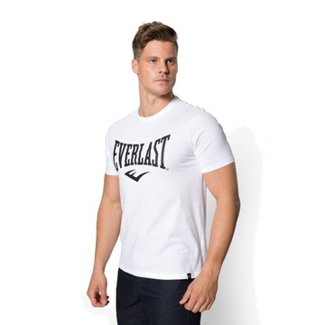 Koszulka treningowa męska EVERLAST Russel biała XL
