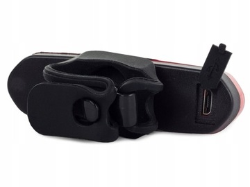 ЗАДНИЙ ВЕЛОСИПЕДНЫЙ ФОНАРЬ, ЗАРЯДНЫЙ, USB LED COB, КРАСНЫЙ, АККУМУЛЯТОРНЫЙ