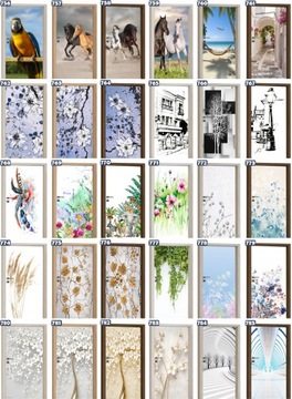 ДВЕРНАЯ НАКЛЕЙКА Мебель Фотообои Шпон