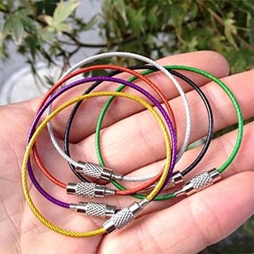 ВИТОЙ СТАЛЬНОЙ ТРОС EDC ДЛЯ КЛЮЧЕЙ-КУЛОНА