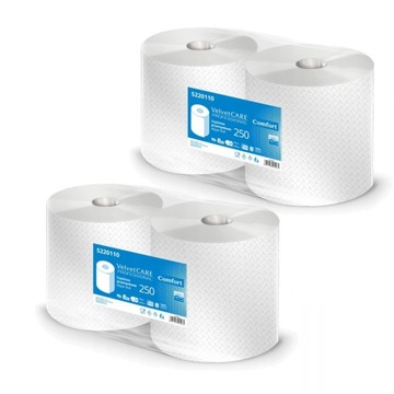 VELVET CZYŚCIWO RĘCZNIK PAPIEROWY 250mb 4 szt.