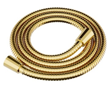 MEXEN ZESTAW PRYSZNICOWY SŁUCHAWKA R-70 WĄŻ ZŁOTY