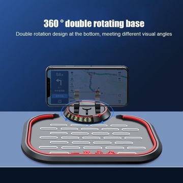 Автомобильный многофункциональный противоскользящий коврик для автомобильного телефона