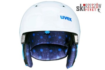 KASK NARCIARSKI UVEX MANIC r.01 (46-50) BIAŁY