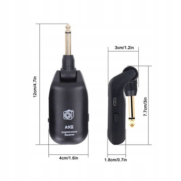 Комплект Plug and Play передатчика гитарного приемника
