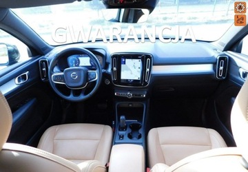 Volvo XC40 Crossover 1.5 T3 163KM 2019 Volvo XC 40 z Gwarancja Bezwypadkowy Bezowa Skora 1.5 Benzyna 163KM