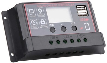 Этот контроллер заряда солнечной батареи 12 В 24 В 20 А USB ШИМ-контроллер