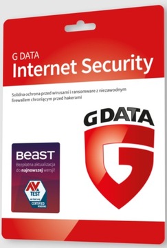 G Data Internet Security 2024 PL 1PC 1rok KLUCZ antywirus