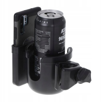 Держатель для бутылки, чашки и телефона для велоколяски.