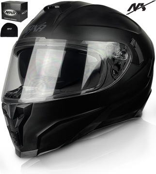KASK MOTOCYKLOWY INTEGRALNY PEŁNY Z BLENDA NAXA F28 r.S INTERKOM READY