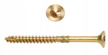 Wkręty ciesielskie KMWHT łeb stożkowy 6X90 TORX