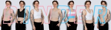 Папка SPORT SHORT B, сглаживающая верхняя часть, ЧЕРНАЯ, XS