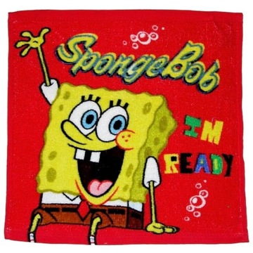 RĘCZNIK DZIECIĘCY DO TWARZY I RĄK SPONGEBOB
