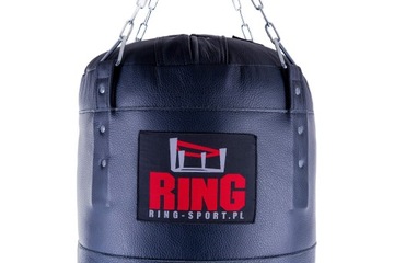 WOREK BOKSERSKI TRENINGOWY RING SKÓRA 130x35