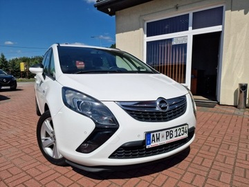 Opel Zafira C Tourer 1.4 Turbo ECOTEC 140KM 2016 Opel Zafira 1.4 Turbo Benzyna Kamera Grzane Fotele, zdjęcie 11