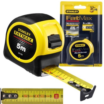 ПРОКАТНАЯ МЕРНАЯ НАПРАВЛЯЮЩАЯ STANLEY FATMAX 5M BLADEARMOR ST 0-33-720