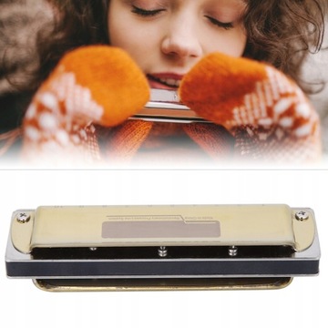 Блюзовая арфа-гармошка с 10 отверстиями F-Key