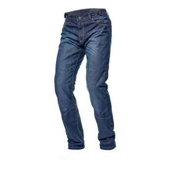 Spodnie jeans motocyklowe ADRENALINE REGULAR 2.0 PPE kolor niebieski M