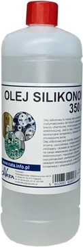 Olej silikonowy 350cSt 1L smar uniwersalny, uszczelki, bieżnia, łożyska...