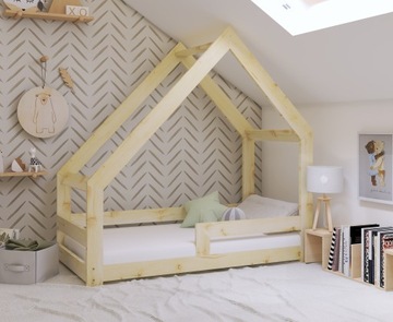 ŁÓŻKO DOMEK DZIECIĘCE 160x80 DLA DZIECI +STELAŻ W2