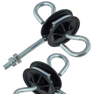 ИЗОЛЯТОРЫ ДЛЯ ВОРОТ с метрической резьбой для овчарки ПЛЕТКА 10шт.