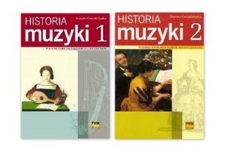 Historia muzyki 1+2 Podręcznik dla szkół muzyczn