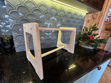 Кухонная помощница детская 4в1 деревянная SAFE полированная сосна TREE