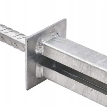 Анкер на стержне для столба забора 60х40.