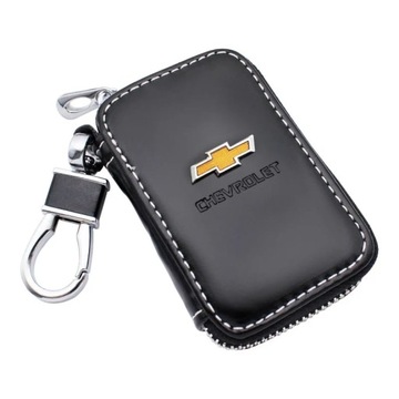PIĘKNE Etui brelok na kluczyki CHEVROLET Skóra