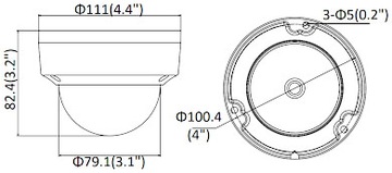ВАНДАЛЬНАЯ IP-КАМЕРА DS-2CD2143G2-IS(2,8MM)BLA